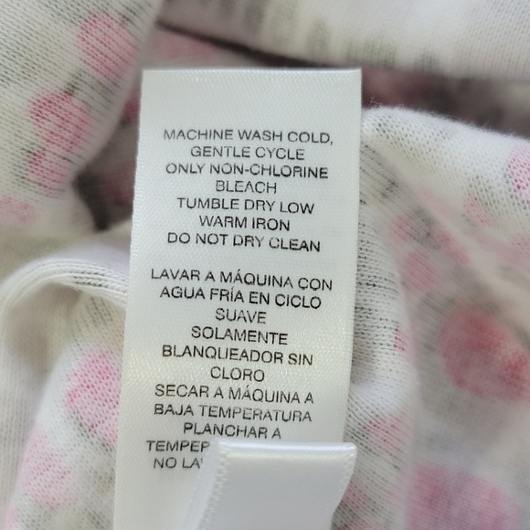 Chico's Drops Of Rain Sadie Boat Neck Button Elbow Sleeve Knit Top S ( 1 ) NEW - Picture 9 of 10